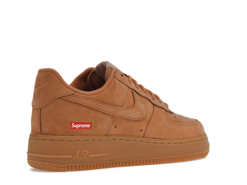 Nike Air Force 1 Low Supreme Flax, vista a 360 gradi 33 di 36