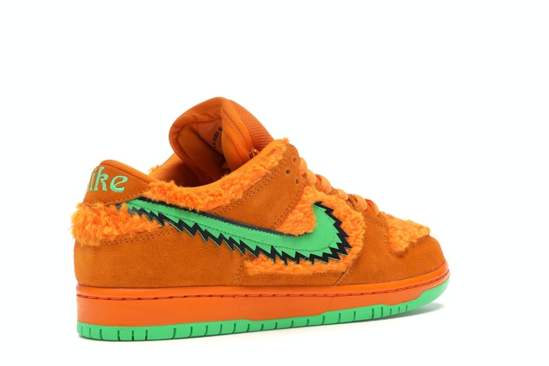 Nike Sb Dunk Low Grateful Dead Bears Orange - Bright Ceramic/Green Spark - CJ5378-800 - 33