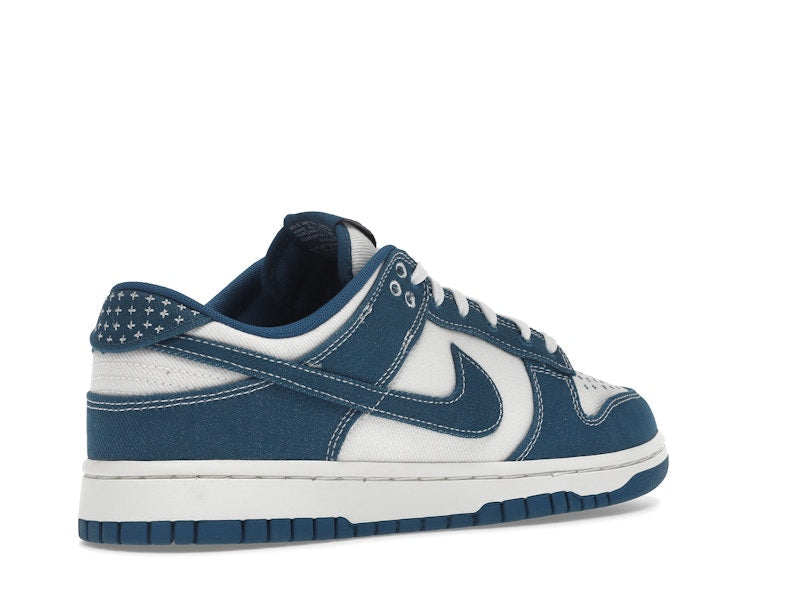 Nike Dunk Low Industrial Blue Sashiko - Summit White/Industrial Blue - DV0834-101 - 33
