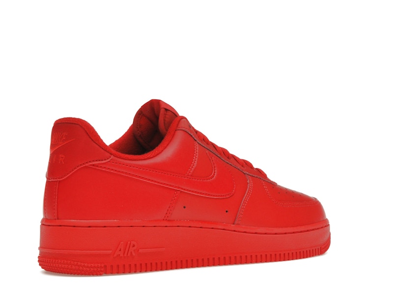 Nike Air Force 1 Low Triple Red - University Red/University Red - CW6999-600 - 33