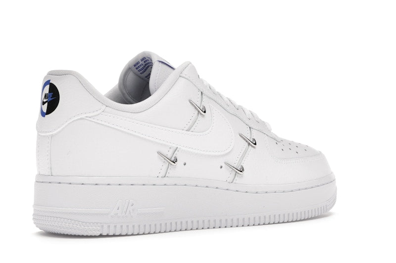 Nike Air Force 1 Lx White (W) - White/Hyper Royal-Black-White - CT1990-100 - 33