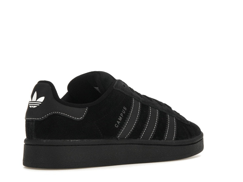 Adidas Campus 00s Core Black White Stitching - Core Black/Core Black/White - JP9424 - 33