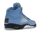 Air Jordan 5 Retro Unc University Blue, vista a 360 gradi 33 di 36