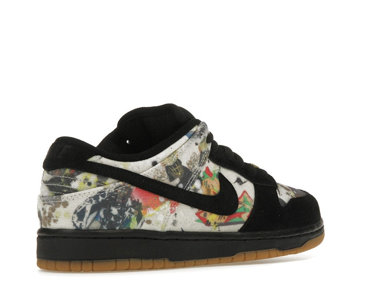 Nike SB Dunk Low Supreme Rammellzee, vista a 360 gradi 33 di 36