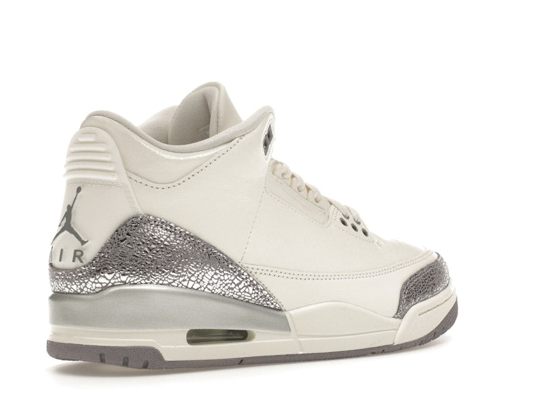 Air Jordan 3 Retro Sail Cement Grey, vista a 360 gradi 33 di 36