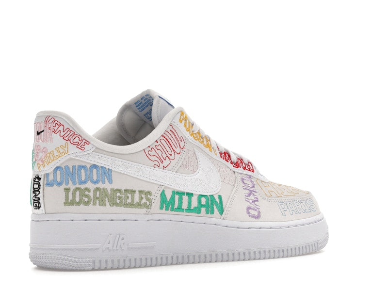 Nike Air Force 1 Low World Tour White - White/White - II1549-100 - 33