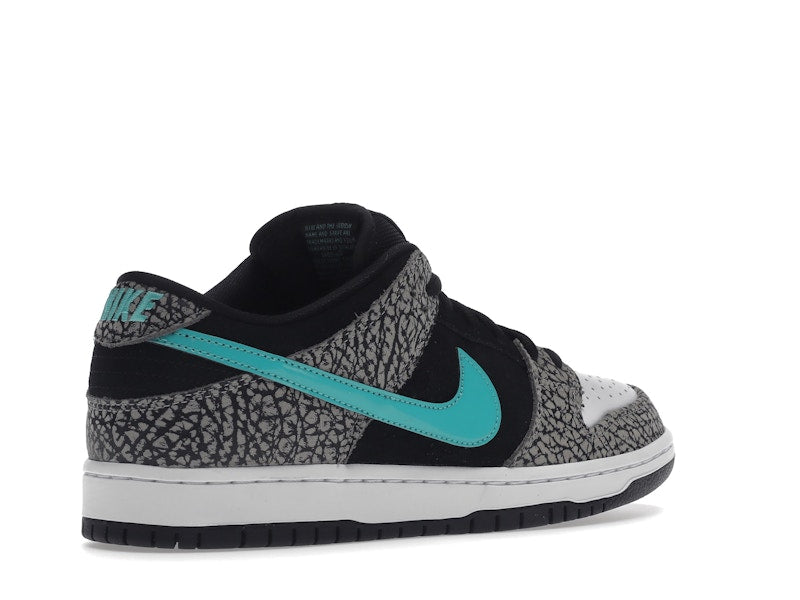 Nike Sb Dunk Low Atmos Elephant - Medium Grey/Black-White-Clear Jade - BQ6817-009 - 33
