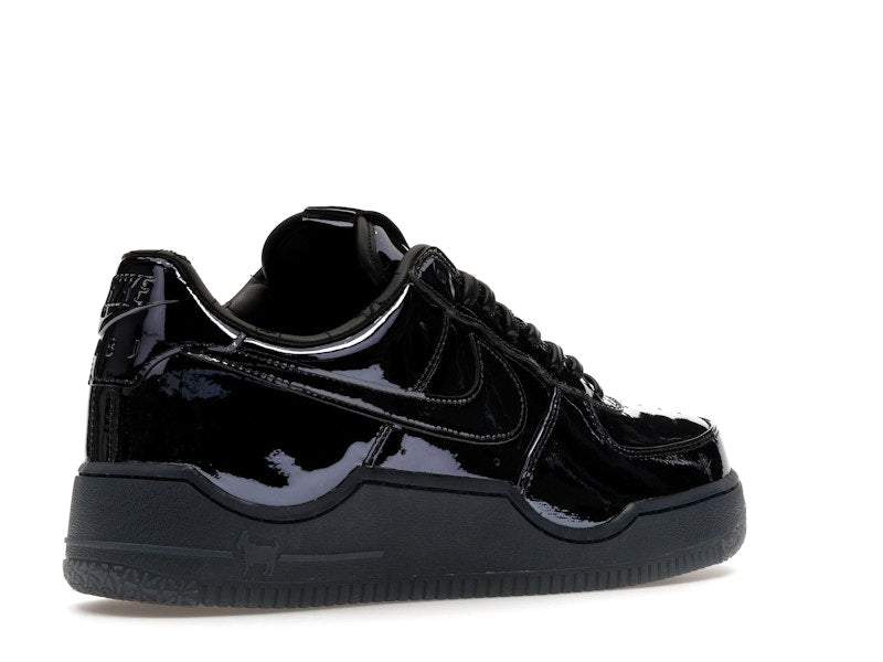 Nike Air Force 1 Low Lebron James Black Patent - Black/Black/Metallic Gold - IO6129-001 - 33
