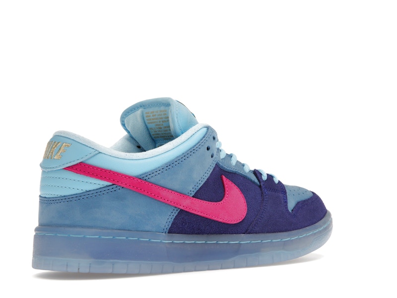 Nike Sb Dunk Low Run The Jewels - Deep Royal Blue/Active Pink/Blue Chill - DO9404-400 - 33