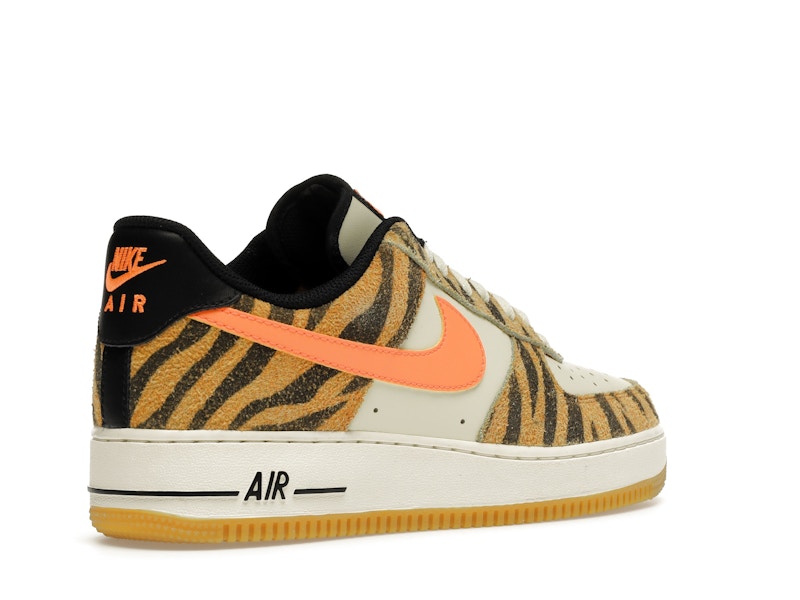Nike Air Force 1 Low Daktari - Coconut Milk/Atomic Orange-Fuel Orange - DJ6192-100 - 33