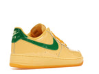 Nike Air Force 1 Low Patent Leather Topaz Gold Pine Green