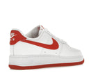 Nike Air Force 1 07 Dragon Red - White/White/Dragon Red - FJ4146-106 - 33