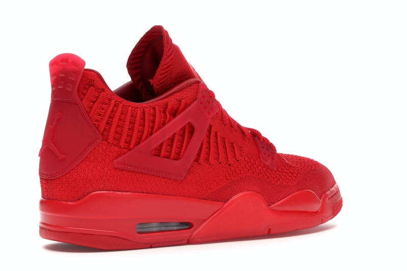 Air Jordan 4 Retro Flyknit Red - University Red/Black-University Red - AQ3559-600 - 33