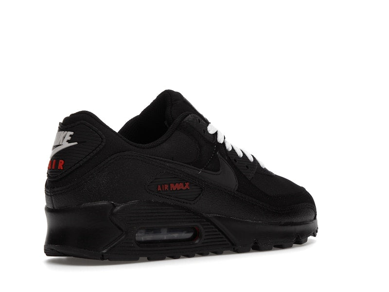 Nike Air Max 90 Black Sport Red - Black/Sport Red/White/Black - DC9388-002 - 33