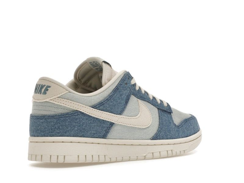 Nike Dunk Low Smokey Blue Denim (Women's), vista a 360 gradi 33 di 36
