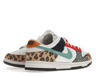 Nike Dunk Low Safari Mix (W) - White/Washed Teal/Electro Purple - DN3866-100 - 33