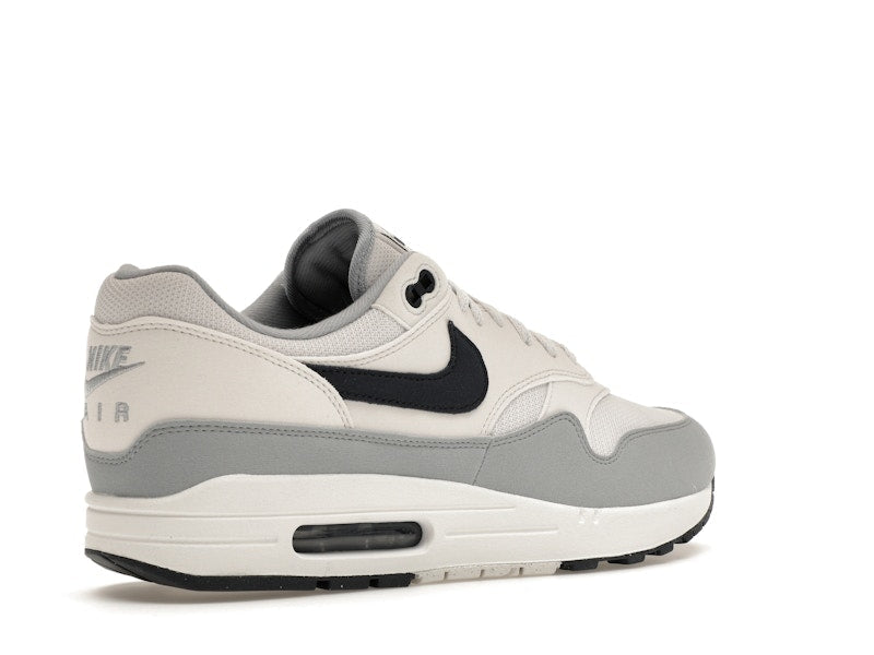 Nike Air Max 1 Platinum Tint Dark Obsidian, vista a 360 gradi 33 di 36