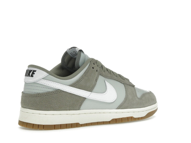 Nike Dunk Low Retro SE Light Silver Light Army Sail White, vista a 360 gradi 33 di 36