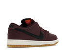 Nike Sb Dunk Low Pro Burgundy Crush - Burgundy Crush/Black/Mystic Dates/Sail/Gum Light Brown/Safety Orange - IO2304-600 - 33