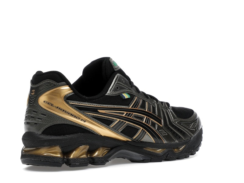 Asics Gel Kayano 14 Senna Lotus - Black/Metallic Gold - 1203A860-001 - 33