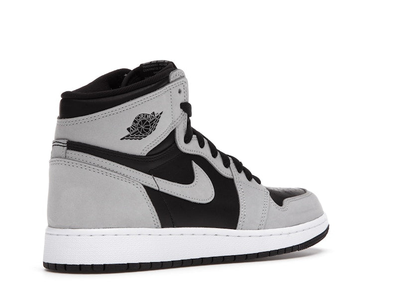 Air Jordan 1 Retro High Black White Light Smoke Grey (GS)