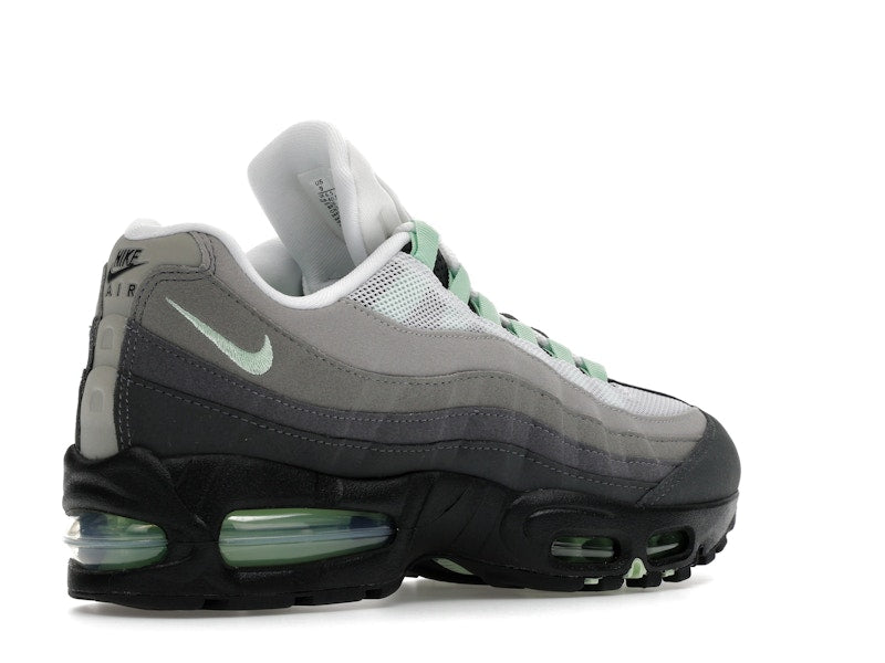 Nike Air Max 95 Og Big Bubble Fresh Mint Womens - Black/Fresh Mint/White/Medium Grey/Anthracite/Light Graphite - HJ5996-005 - 33
