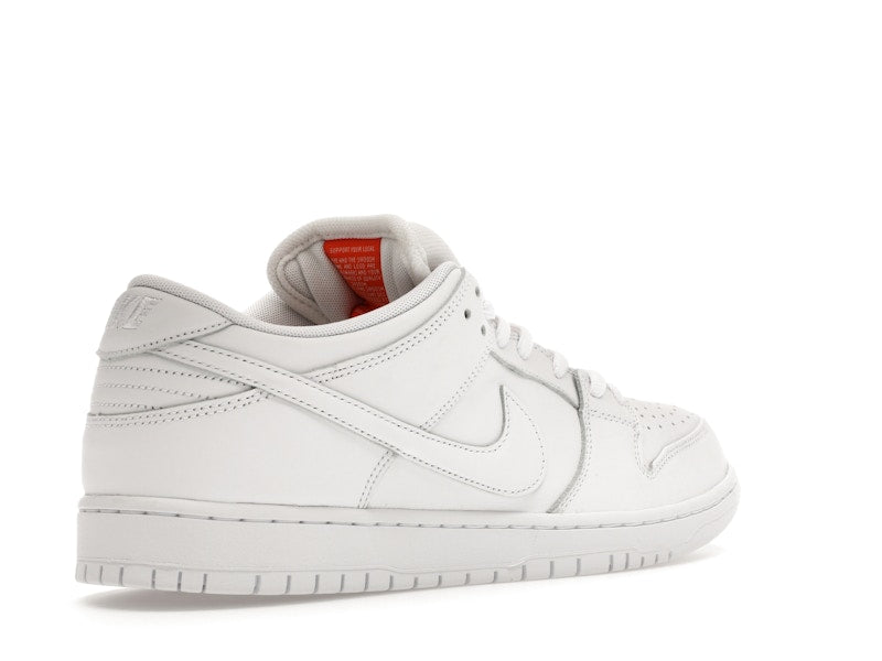 Nike Sb Dunk Low Pro Triple White - White/White/White/White - FJ1674-100 - 33