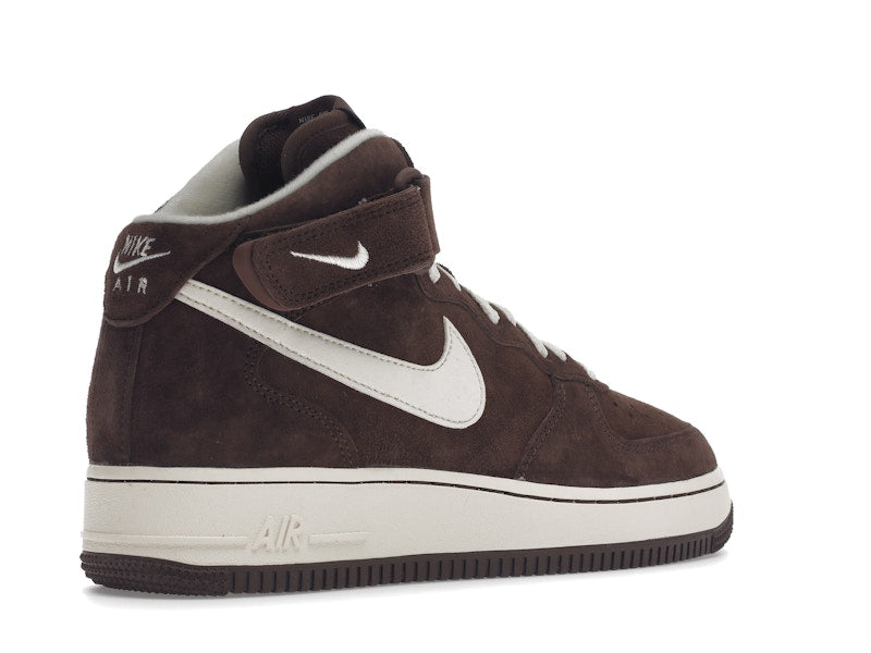 Nike Air Force 1 Mid Qs Chocolate - Chocolate/Cream - DM0107-200 - 33