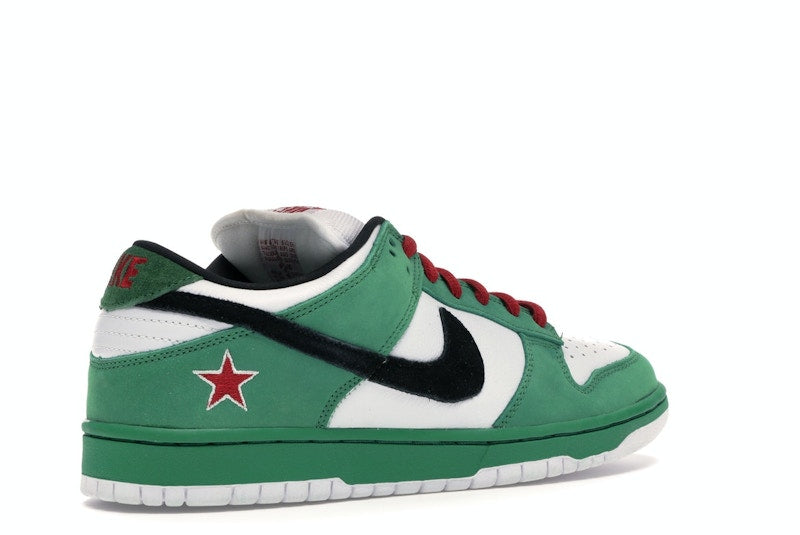 Nike Dunk Sb Low Heineken - Classic Green/Black-White-Red - 304292-302 - 33