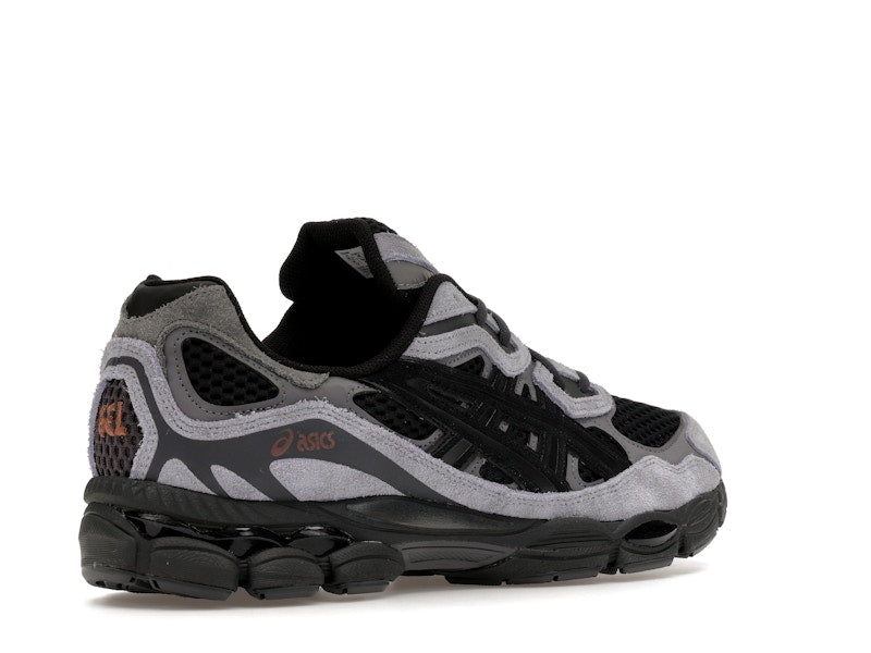 Asics Gel Nyc Black Cement Grey - Black/Cement Grey - 1203A897-001 - 33