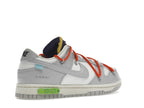 Nike Dunk Low Off White Lot 23 - Sail/Neutral Grey-Habanero Red - DM1602-126 - 33