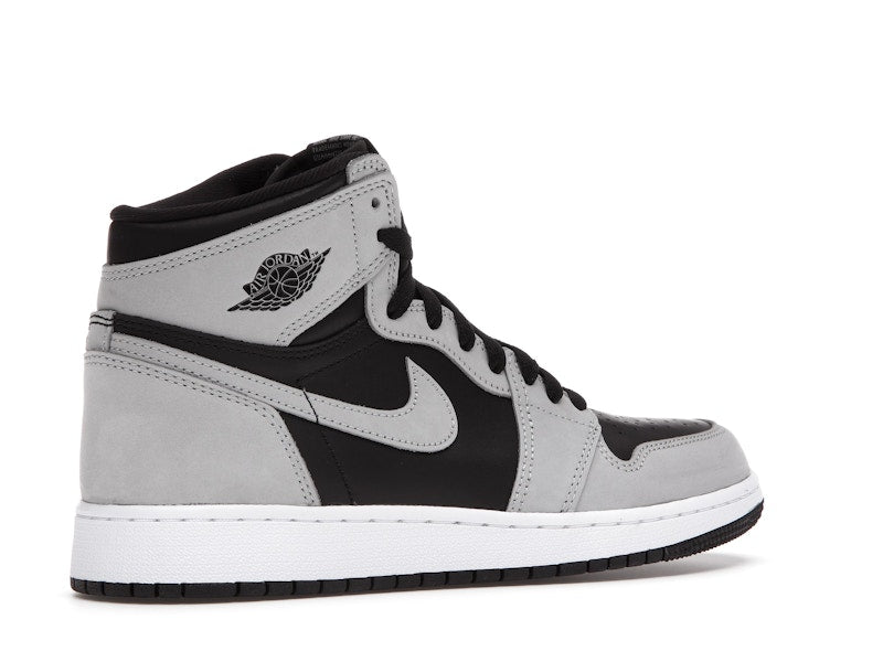 Air Jordan 1 Retro High Black White Light Smoke Grey (GS)