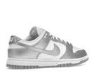 Nike Dunk Low Metallic Silver Womens - White/Metallic Silver/Blue Joy - FV1311-100 - 34