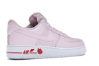 Nike Air Force 1 Low Rose Pink - Pink Foam/White/University Red-Pine Green - CU6312-600 - 34