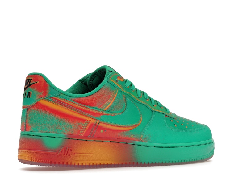 Nike Air Force 1 Low 07 Stadium Green Crimson - Stadium Green/Bright Crimson/Laser Orange - IB6834-300 - 34