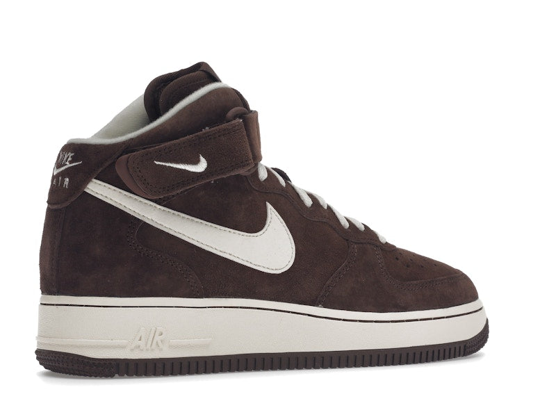 Nike Air Force 1 Mid Qs Chocolate - Chocolate/Cream - DM0107-200 - 34