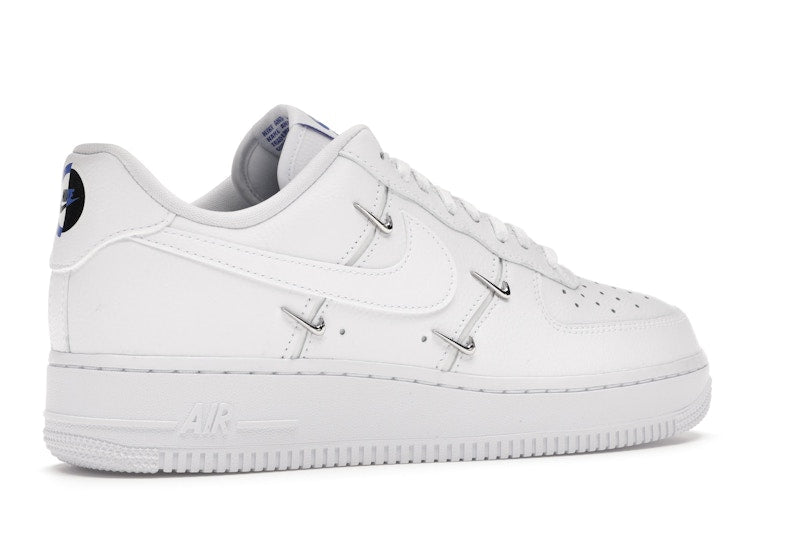 Nike Air Force 1 Lx White (W) - White/Hyper Royal-Black-White - CT1990-100 - 34