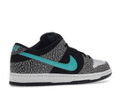 Nike Sb Dunk Low Atmos Elephant - Medium Grey/Black-White-Clear Jade - BQ6817-009 - 34