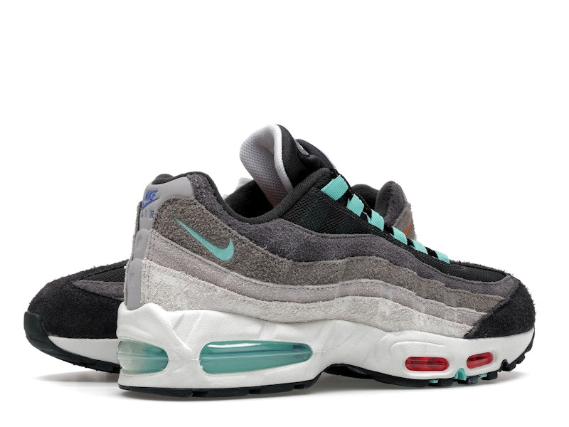 Nike Air Max 95 Og Big Bubble Greedy 2026 - Hyper Turquoise/Volt/Solar Red - IU2636-300 - 34