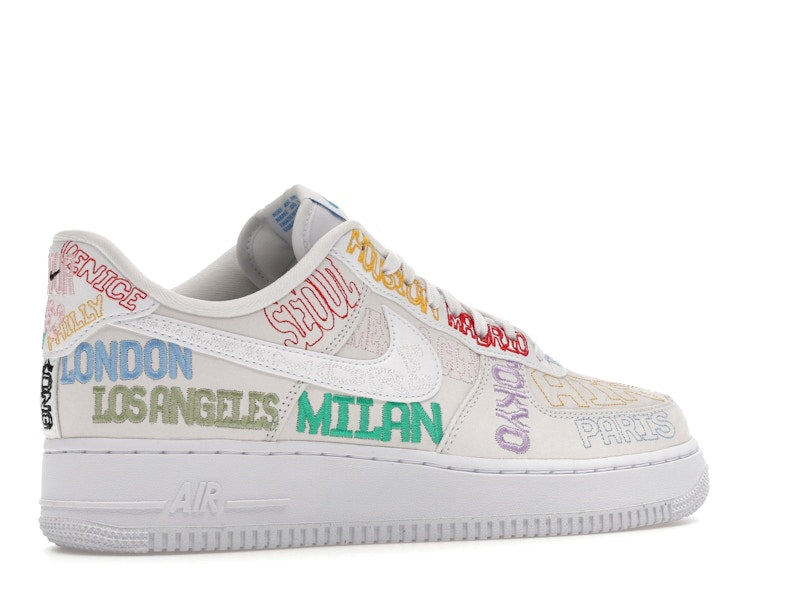 Nike Air Force 1 Low World Tour White - White/White - II1549-100 - 34