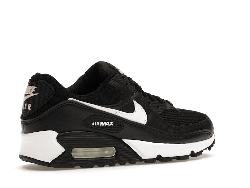 Nike Air Max 90 Black White (W) - Black/Black/White - DH8010-002 - 34