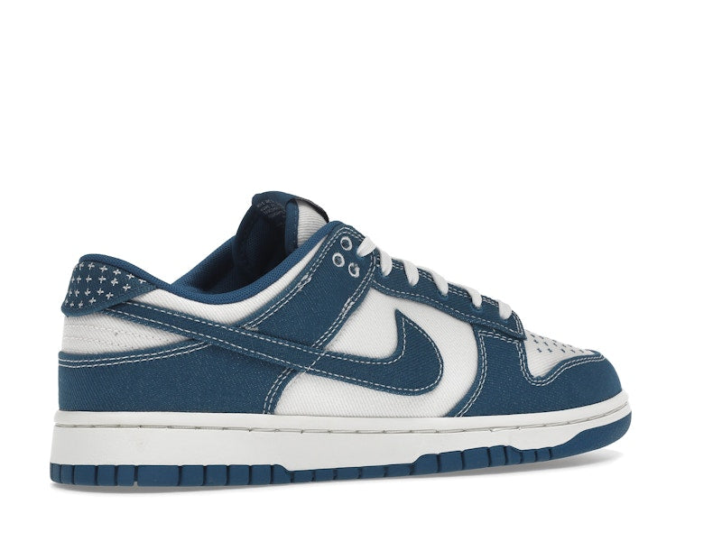 Nike Dunk Low Industrial Blue Sashiko - Summit White/Industrial Blue - DV0834-101 - 34