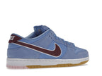 Nike Sb Dunk Low Valour Blue Team Maroon - Valor Blue/Team Maroon/White/Gum - DQ4040-400 - 34