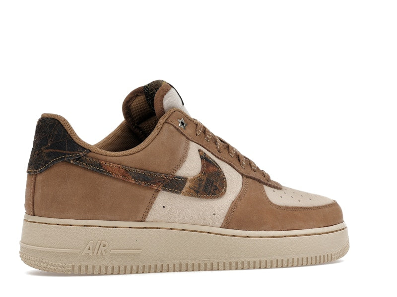 Nike Air Force 1 Low 07 Realtree Rattan Rocky Tan Seal Brown Camo - Rattan/Multi-color/Rocky Tan/Seal Brown - IO9803-200 - 34