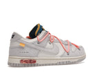 Nike Dunk Low Off White Lot 19 - Sail/Neutral Grey-Orange Pulse - DJ0950-119 - 34