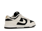 Nike Dunk Low Embossed Black Sail Womens - Black/Sail/Metallic Gold/Sail - IF3944-001 - 34