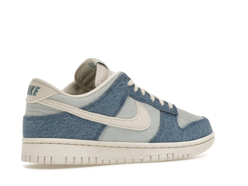 Nike Dunk Low Smokey Blue Denim (Women's), vista a 360 gradi 34 di 36