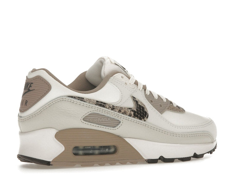 Nike Air Max 90 Light Pink Snakeskin Womens - Pink/Grey - HV4915-100 - 34