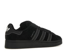 Adidas Campus 00s Core Black White Stitching - Core Black/Core Black/White - JP9424 - 34