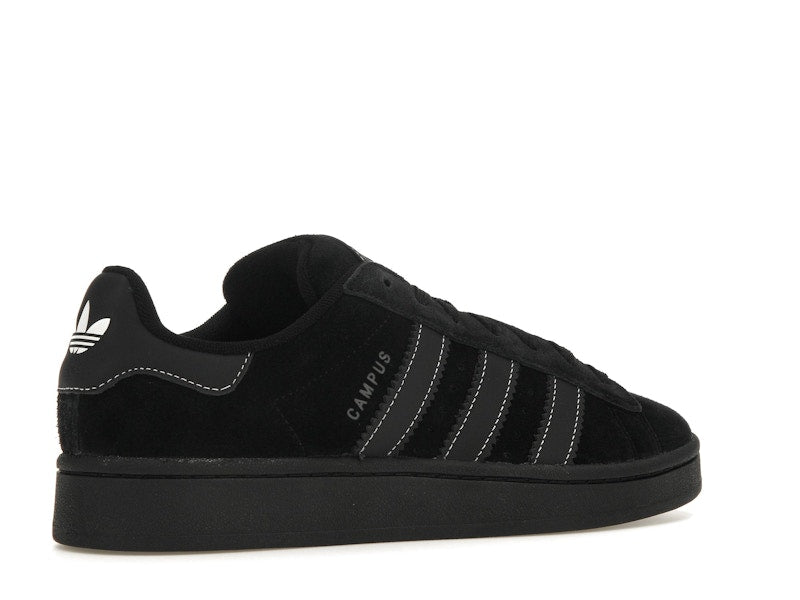 Adidas Campus 00s Core Black White Stitching - Core Black/Core Black/White - JP9424 - 34